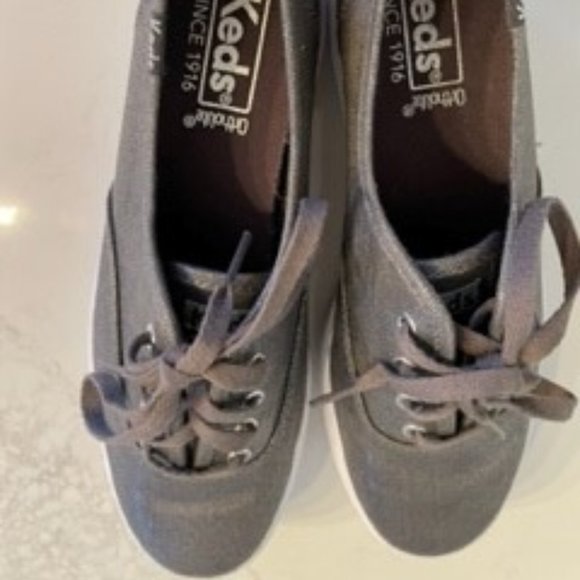 Keds Size 5 Metallic Platform Sneakers - Picture 4 of 5